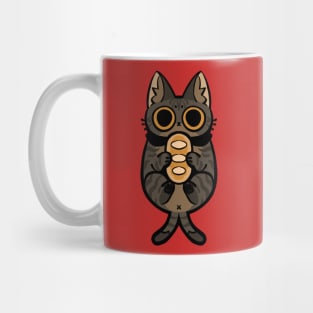 Bread Cat Tabby Mug